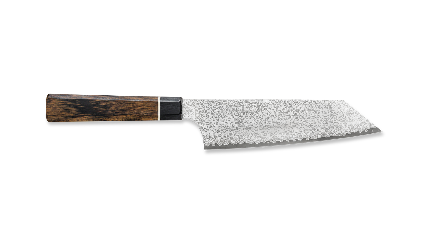 Bunka Black Damascus 165mm (6.5")