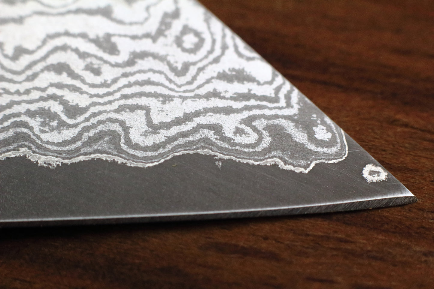 Bunka Black Damascus 165mm (6.5")