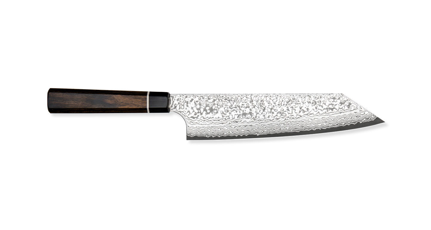 Bunka Black Damascus 200mm (7.9")